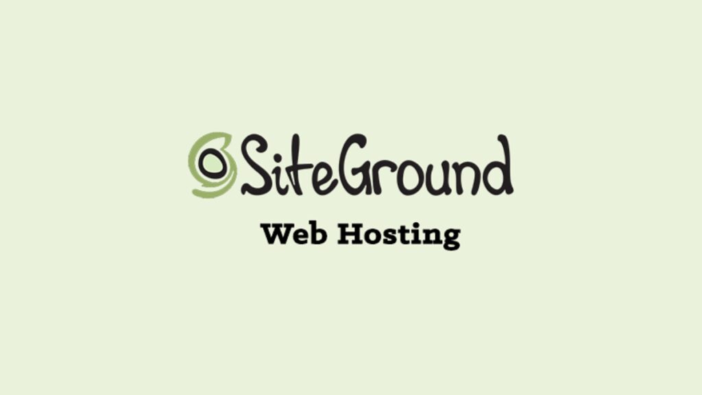 siteground web hosting 